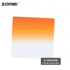 ZOMEI G Orange Graduated Orange Color Square Filter(Fit for Cokin Holder)